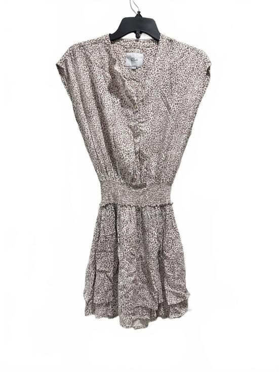 Rails Dresses & Skirts - Rails Angelina Linen Blend Cheetah Print Mini Dress Small